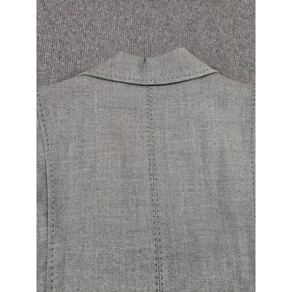 Alfred Dunner Womens Gray 3-Button Textured Blazer Jacket Size 20 - Picture 15 of 16
